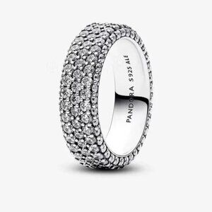 Pandora Timeless Pav?? Triple-row Ring
